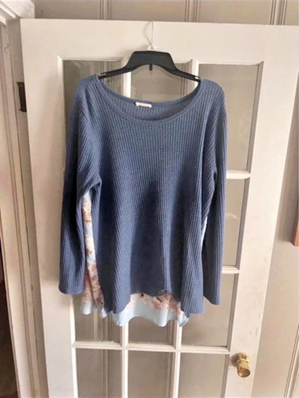 Blue Floral Tunic